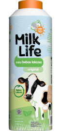 MilkLife Lactose Free Fresh Milk  - Original -  Pasteurised & Homogenised Milk Life Fresh Milk 1L